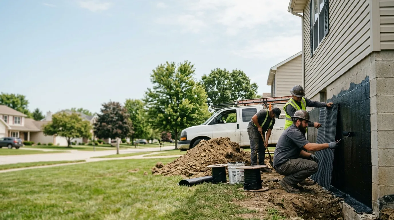 Basement Waterproofing in Tiltonsville, OH near me